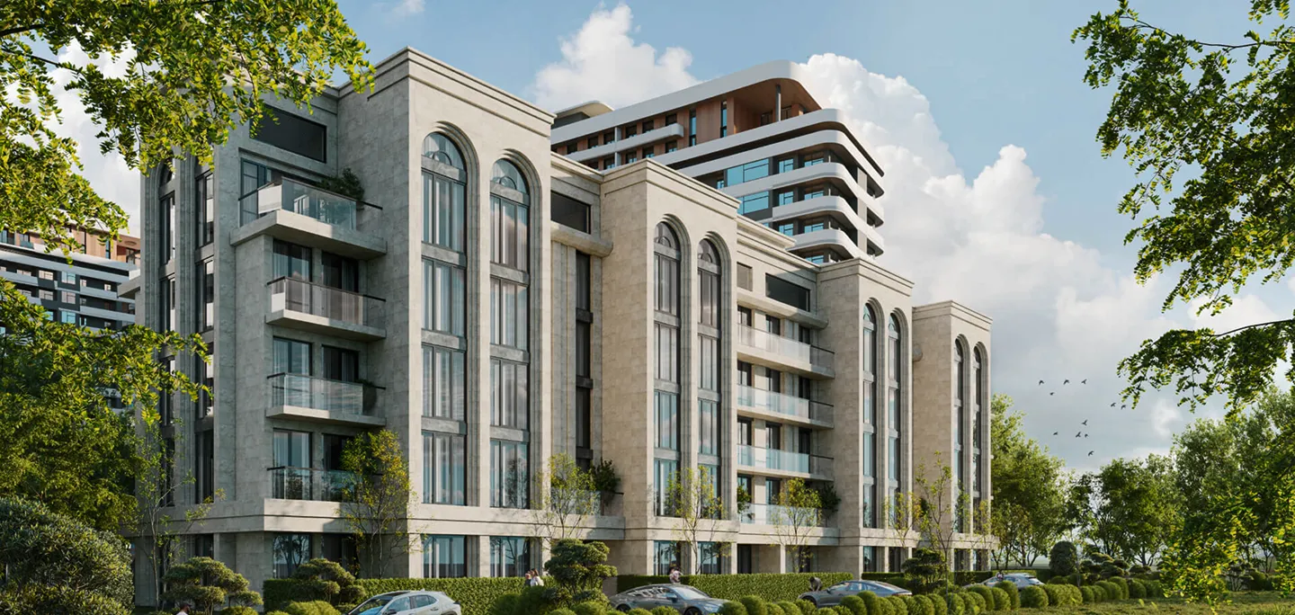 Finishing works in the INFINITY residential complex